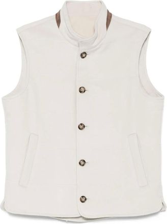 Barba Gilet a collo alto - Toni neutri