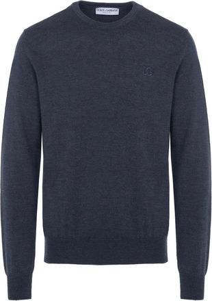 Dolce & Gabbana Sweaters & Hoodies - Heren - Truien - Grijs - Maat: L