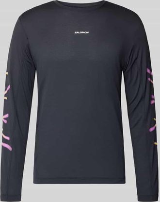 Salomon Funktionsshirt mit Logo Modell Kout in Black, Gr&ouml;&szlig;e XXL