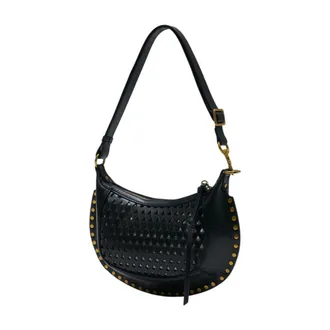 Isabel Marant Oskan Moon Shoulder Bag - Black