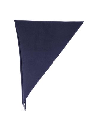 Extreme Cashmere Navy Blue N&deg;150 Witch Cashmere-Blend Scarf