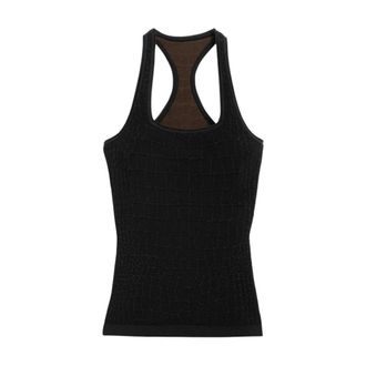 Jacquemus Dames, Tops, Zwart, Maat: XS Viscose