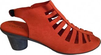 Arche Womens Elexor Wedge Sandal In Orange