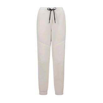 Moncler Polartec Track Pants - Dames - Sweatpants - Wit - XS - Polyester - Broeken