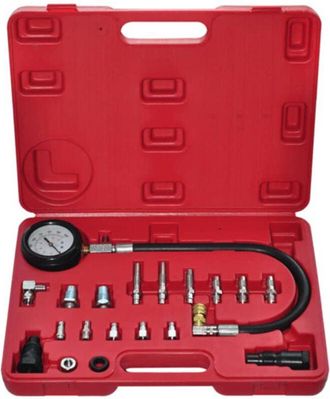 vidaXL Kit De Comprobaci&oacute;n De Compresi&oacute;n De Motor Di&eacute;sel 20 Piezas Vidaxl