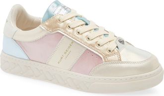 Kurt Geiger Kensington Slim Cupsole Sneaker in Metal Comb at Nordstrom Rack, Size 10