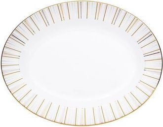 Prouna Luminous 14 Inch Oval Platter in White at Nordstrom