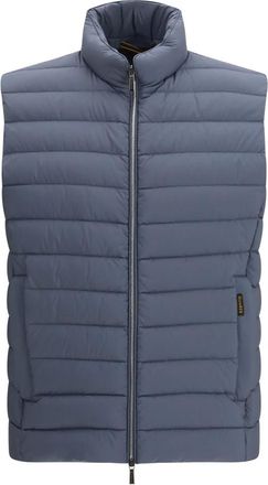 Moorer Calaf-S3 Gilet Trapuntato - - Jackets - Uomo - Blu - M