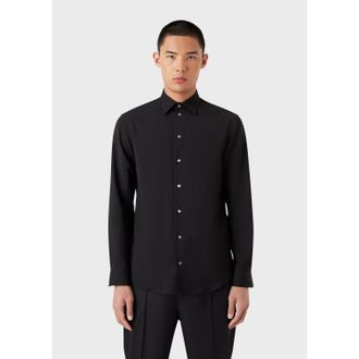 Emporio Armani Mens Emporio Armani Shirt in Black