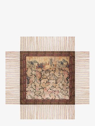 Pierre-Louis Mascia Foulard Aloeuw in seta con frangia - PIERRE-LOUIS MASCIA - gender_Woman