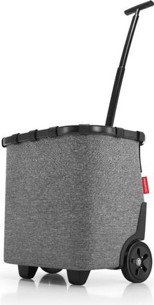 Reisenthel Einkaufstrolley REISENTHEL Carrycruiser Frame, Damen, silber (silberfarben), Polyester, Einkaufsk&ouml;rbe Einkaufstrolley, Aus recyceltem Material