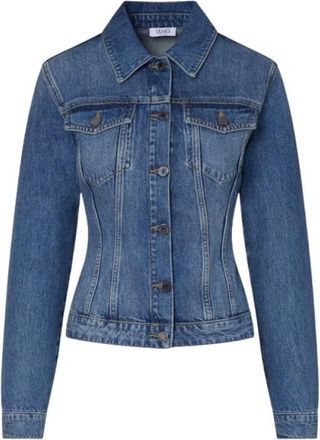 Liu Jo Denim Jacket with Lacing - female - Liu Jo - Denim Jackets - Blue - XS - Jackets