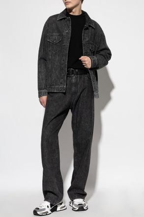 Dolce & Gabbana Denim Jacket, Mens, Grey
