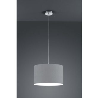 Trio Suspensi&oacute;n Simple Hotel Gris Pantalla &Oslash;40 Cm Lighting