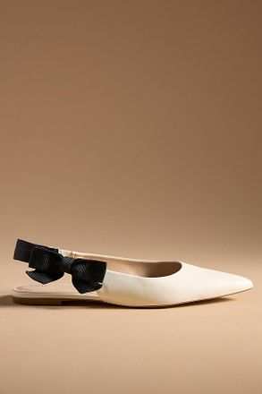 Maeve Side-Bow Slingback Flats
