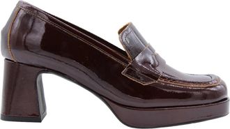Catwalk Alfhild Pomp - Dames - Pumps - Bruin - 37 EU - Schoenen