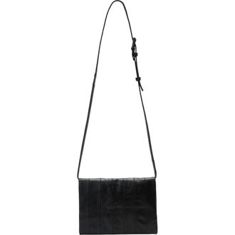 AllSaints Uma Leather Crossbody Bag in Black at Nordstrom