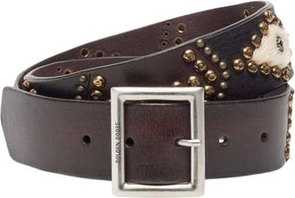 Golden Goose Accessoires, Dames, Bruin, 85 CM, Leer, Sierra Riem