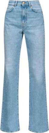 Pinko Pinko, Dames, Jeans, Blauw, Maat: W28 Katoen