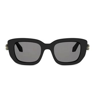 Bulgari Sunglasses, female, Black, Size: ONE SIZE Serpenti Forever Sunglasses