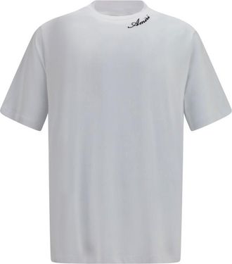Amiri White Crew Neck T-Shirt