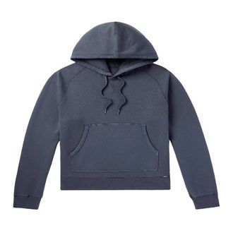 Tom Ford Heren, Sweatshirts & Hoodies, Blauw, Maat: XL Katoen