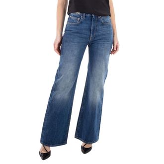 Paco Rabanne Paco Rabanne Embellished Dark Denim Stone Jeans, Size 25