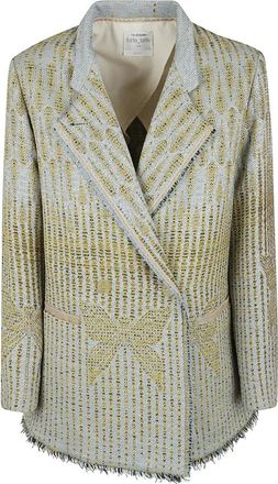 Forte_Forte Jassen, Dames, Groen, S, Katoen, My Coat