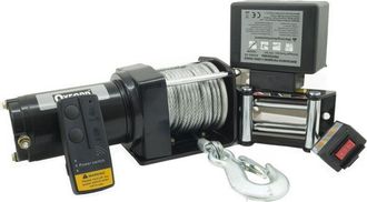 Trade Shop Trade Shop - Montacarichi Paranco Verricello Elettrico 12v 3500lbs Telecomando