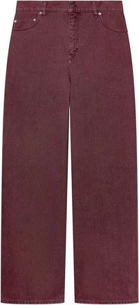 Golden Goose Loose-fit Jeans - Dames - Loose Fit Jeans - Rood - W27 - Jeans
