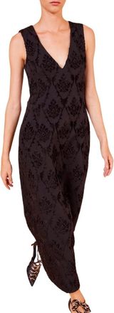 Ulla Johnson Elara Midi Dress In Noir