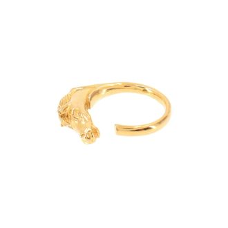Herm&egrave;s Gold Band Ring (Pre-Owned)