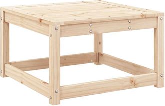 vidaXL Taburete De Jard&iacute;n Madera Maciza De Pino Vidaxl