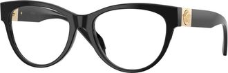 Versace Cat-Eye Optisch Montuur - Dames - Accessoires - Zwart - Maat: 54 MM