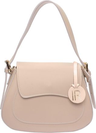 Isabella Rhea Beige Rundleer Tas