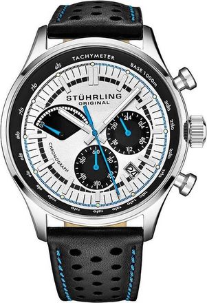 Stührling Monaco Silver-tone Dial Mens Watch M15561