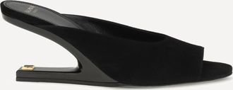 Balmain Suede open-toe Mules Female 40