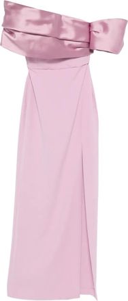 Solace London Abito lungo Alexis - Rosa