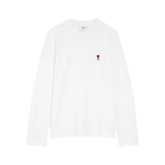 Ami Ami De Coeur Organic-cotton T-shirt