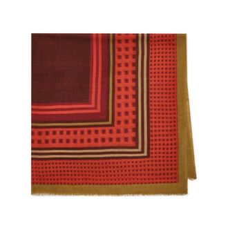 Maliparmi Maliparmi, Accessoires, Dames, Veelkleurig, ONE Size, Wol, Collection Print Foulard