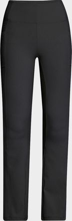 Blanc Noir Directional Rib Bootcut Pants