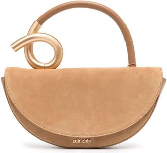 Cult Gaia Azariah suede tote bag - women - Calf Leather - One Size - Brown