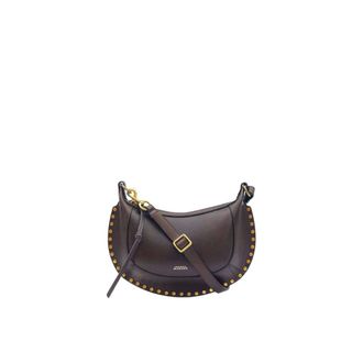 Isabel Marant Cross Body Bags, female, Brown, ONE SIZE, Moon Bag with Adjustable Shoulder Strap