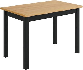 vidaXL Mesa De Comedor Ekai Negro 112 X 70 X 76,5 Cm Vidaxl