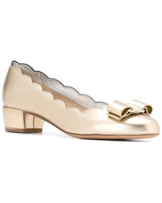 Ferragamo Vara Bow Leather Pump