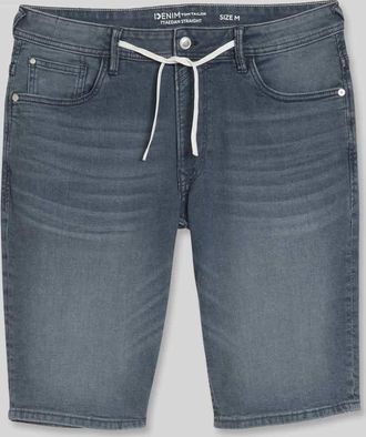 Tom Tailor Denim Regular Fit Jeansshorts aus Baumwoll-Mix in Jeansblau, Gr&ouml;&szlig;e XXL