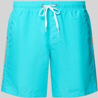 Sundek Badehose mit elastischem Bund Modell UNI SHORTS NEON in Aqua, Gr&ouml;&szlig;e XXL