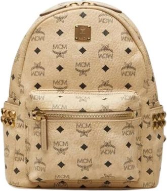 MCM Pre-owned Backpack - Dames - Vintage Rugzakken - Beige - ONE Size - Vintage