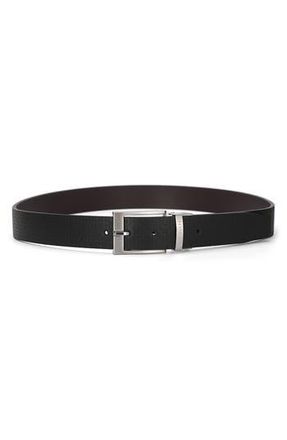 Ted Baker Reversible Leather Belt in Black/Brown at Nordstrom Rack, Size 36