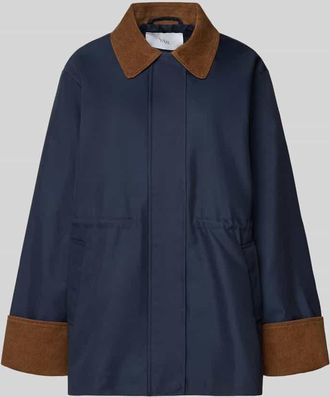 Vero Moda Parka mit Umlegekragen und Eingrifftaschen Modell ANCA in Marine, Gr&ouml;&szlig;e 34